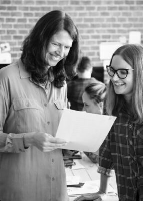 Group of diverse people having a meeting
